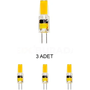CT-4252 Kapsül Ampul 4W Günışığı G4 Duy - 3’lü Paket