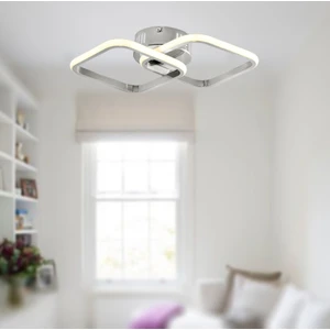 TT Aydınlatma TT405-2-KR Tt Aydınlatma Krom Kaplama 2 Li Kare LED Avize