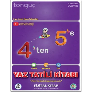 Tonguç Akademi 4' Ten 5' E Hazırlık Kitabı