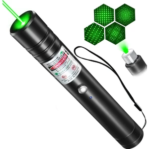 Şarj Edilebilir Yeşil Lazer Işaretleyici Uzun Menzilli, Yüksek Güçlü Lazer Işaretleyici Kalem, Tv LED LCD Güçlü Lazer Işaretleyici (Yurt Dışından)