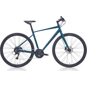 Nırone7 Dısc Erkek Şehir Bisikleti 550H Hd 28 Jant 24 Vites Flatbar Acera ATD500 Dark Turquoıse Dark Graphıte