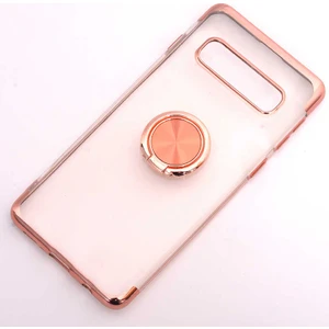 Galaxy S10E Kılıf Gess Kenarları Renkli Yüzük Aparatlı Kılıf