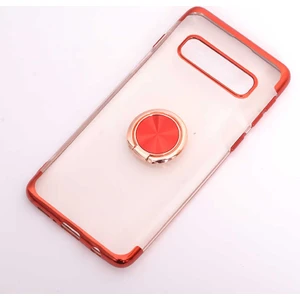 Galaxy S10E Kılıf Zore Gess Kenarları Renkli Yüzük Aparatlı Kılıf