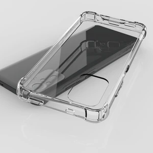 Xiaomi Redmi Note 10 / Note 10S Uyumlu Şeffaf Silikon Kılıf Darbe Önleyici Köşe ve Kamera Korumalı Yüksek Koruma