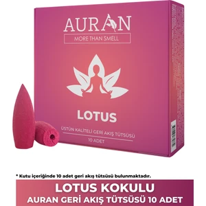 Lotus Kokulu Geri Akış Tütsüsü Konik Tütsü Lotus Backflow Incense Cones 10 Adet