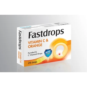 Pharma Fast Fastdrops Portakal&c Vitaminli Pastil