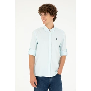 U.S. Polo Assn. Erkek Nil Gömlek Desenli 50288675-VR083