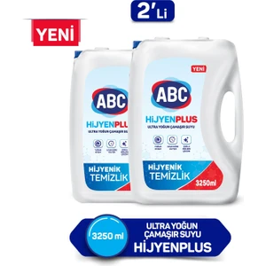 Hijyen Plus Ultra Çamaşır Suyu 3.25 LT 2'li Paket
