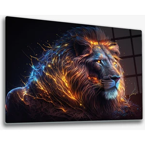 Cam Tablo | Neon Aslan |