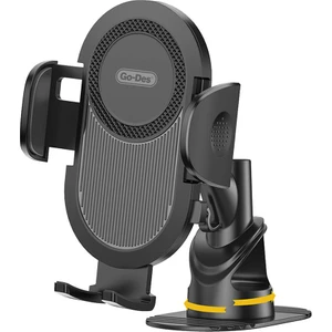 360° Dönebilen Vantuzlu Tasarım Araç Telefon Tutucu Go Des GD-HD642 Siyah