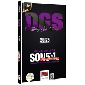 2025 Dgs Vıp Çıkmış Sorular Son 5 Yıl Çözümlü Yargı Yayınları