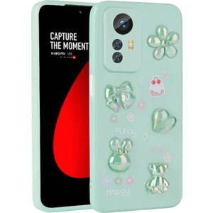 Xiaomi Redmi Note 12S Kılıf Kabartma Figürlü Parlak Toys Silikon Kapak
