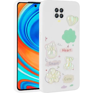 Xiaomi Redmi Note 9 Pro Kılıf Kabartma Figürlü Parlak Toys Silikon Kapak