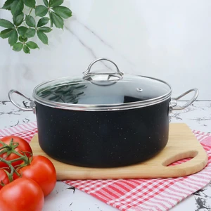 Granit Tencere Derin Siyah- Inox