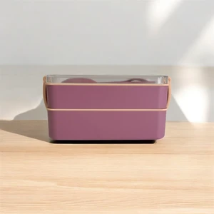 Fely 2 Katlı Diyet Kabı- Yemek Kabı - Beslenme Kabı