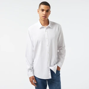 Erkek Beyaz Classıc Fıt Uzun Kollu Gömlek WE45502T.1BW
