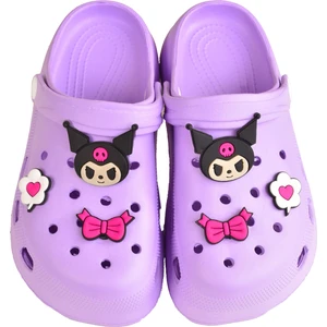 Moda Onn Kuromi Genç Kız Çocuk Taban Süslü Terlik Sandalet