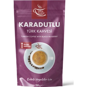 Kahve Tiryakisi Karadutlu Türk Kahvesi 200 gr Paket