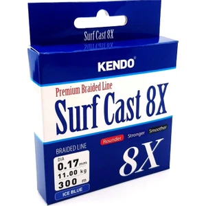 Kendo Surf Cast 8x Fighting 300 mt Örgü Ip ( Ice Blue)