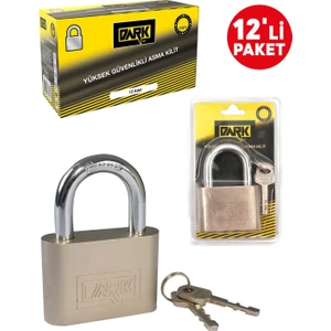  Dark Asma Kilit Blisterli No:40 12LI Paket