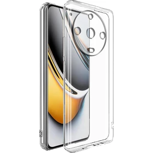 Realme 11 4g  Uyumlu 3D Kamera Korumalı Sararmaz Darbe Emici Şeffaf Kapak