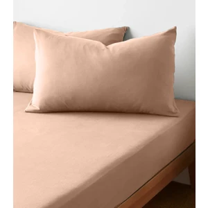 Pamuk 62 Tel (155 Tc) Okotex Sertifikalı Çift Kişilik 160X200+37 cm Lastikli Çarşaf Seti