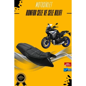 Yamaha Tracer 7  Konfor Sele Kılıfı Visco Sünger (Yırtılmaya Dayanıklı) 2020 - Üzeri Model