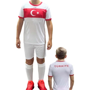 Çocuk Türkiye Milli Takım Forması Çocuk Forma Takımı Forma Şort Çorap Seti