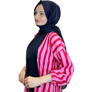 Siyane Scarf Tül Görünümlü Şal - Pırlanta Abiye Düğünlük Şal 00790