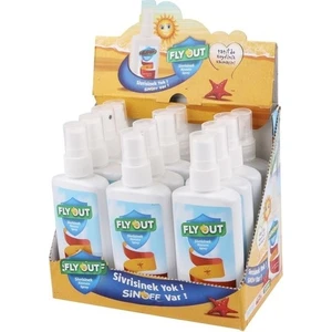Insect FLYOUT Marka  Sinek Kovar El ve Vücut Losyonu 100ML Sivrisinek Kovucu 12 Adet (1 Kutu)