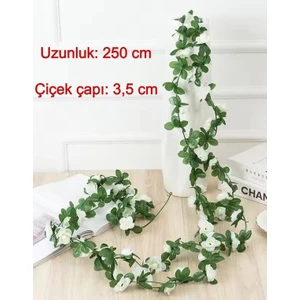Ekozi Home Yapay Gül Sarmaşık Çiçek 250 Cm
