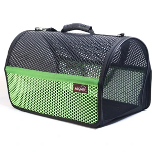 Flybag Voyager Fileli Model Kedi Köpek Taşıma Çantaları - Yeşil-Siyah