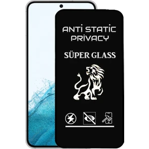 Case World Caseworld Samsung Galaxy S22 Tam Kaplayan Anti Statik Hayalet Süper Cam Ekran Koruyucu