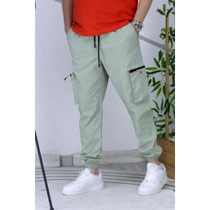 Erkek Paraşüt Kumaş Kargo Jogger Pantalon 1