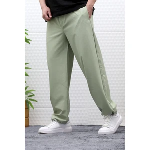 Erkek Baggy Pantolon Paça Ayarlanabilir Likralı Paraşüt Kumaş