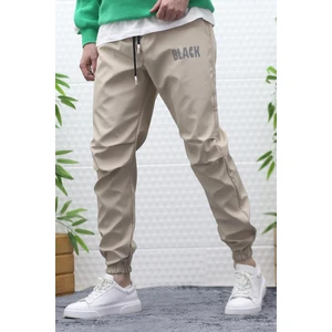 Erkek Jagger Pantolon Paraşüt Kumaş Su ve Rüzgar Geçirmez Diz Detaylı
