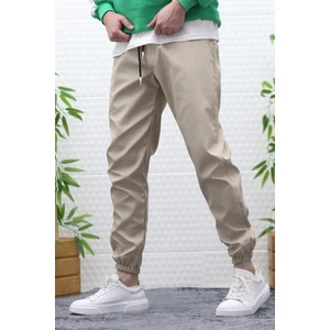 Erkek Jagger Pantolon Paraşüt Kumaş Su ve Rüzgar Geçirmez Paça Lastikli
