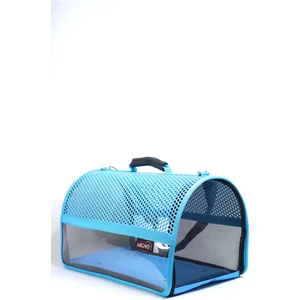 Flybag Voyager Fileli-Şeffaf Model Kedi Köpek Taşıma Çantaları - Turkuaz