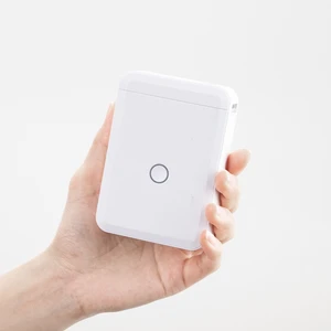 D110 Bluetooth Taşınabilir Termal Etiket Yazıcı - Beyaz