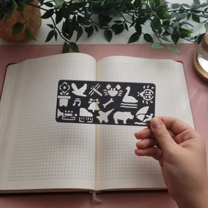 Karmelom Studio Bullet Journal Montessori Şablon Cetvel 3
