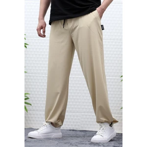 Erkek Baggy Pantolon Paçası Cırt Cırtlı Paraşüt Kumaş