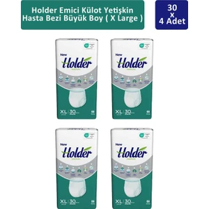 Emici Külot Yetişkin Hasta Bezi Büyük Boy ( X Large ) 30 X 4 Adet