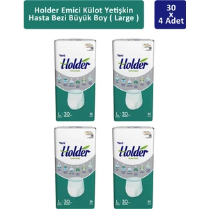 Emici Külot Yetişkin Hasta Bezi Büyük Boy ( Large ) 30  X 4 Adet
