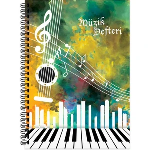 Keskin Color Müzik Defteri Spiralli 40 Yaprak A4