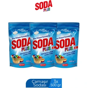 Soda Plus 500 gr x 3 Adet
