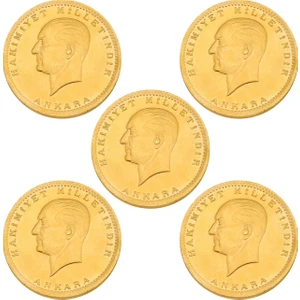 5 Eski Cumhuriyet Altını - Ata Lira