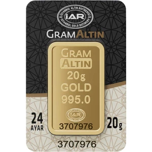 20 gr 24 Ayar Harem Altın Gram Külçe Altın