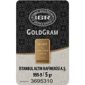 5 gr 999.9 IAR Gram Külçe Altın