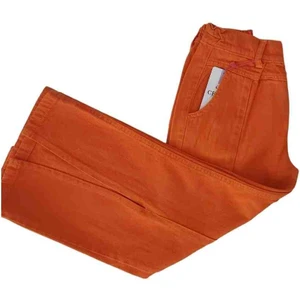 Önden Yırtmaçlı Beli Lastikli Kız Çocuk Jeans Pantolon