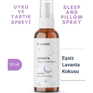 Lavanta Uyku ve Yastık Spreyi Lavender Sleep And Pıllow Spray Doğal Lavanta 50 ml